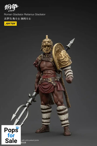 Strife Action Figure 1/18 Roman Gladiator Retiarius Gladiator 11 cm