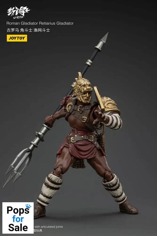 Strife Action Figure 1/18 Roman Gladiator Retiarius Gladiator 11 cm Action figures
