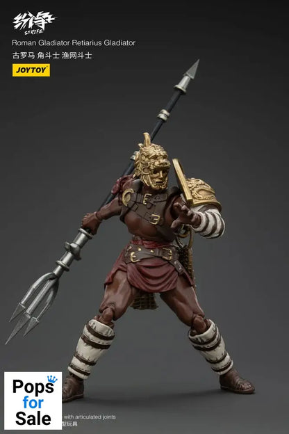 Strife Action Figure 1/18 Roman Gladiator Retiarius Gladiator 11 cm Action figures