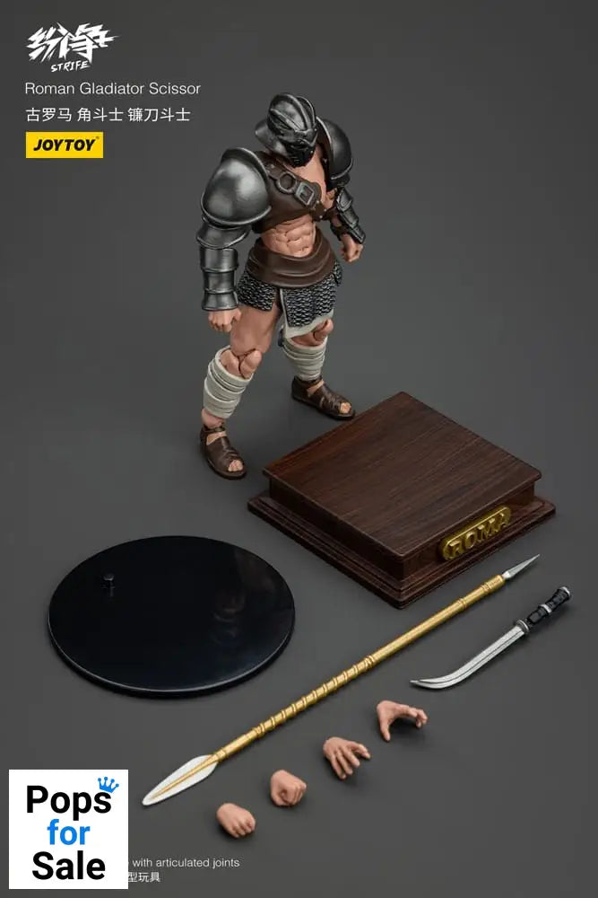 Strife Action Figure 1/18 Roman Gladiator Scissor 11 cm