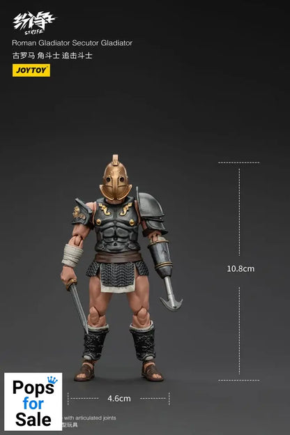 Strife Action Figure 1/18 Roman Gladiator Secutor Gladiator 11 cm