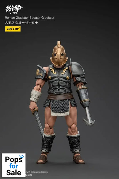Strife Action Figure 1/18 Roman Gladiator Secutor Gladiator 11 cm Action figures