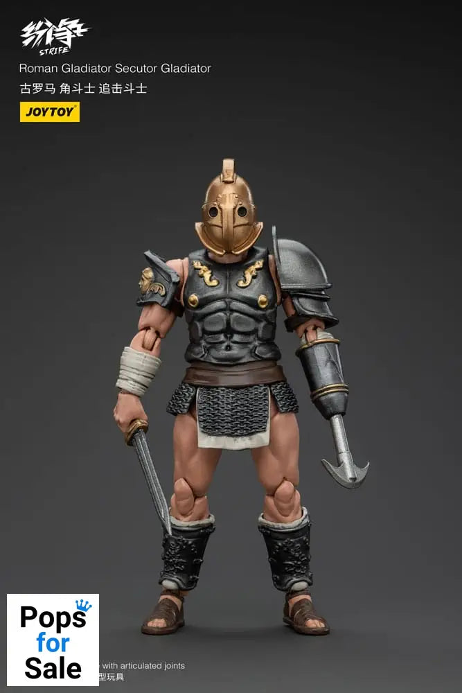 Strife Action Figure 1/18 Roman Gladiator Secutor Gladiator 11 cm