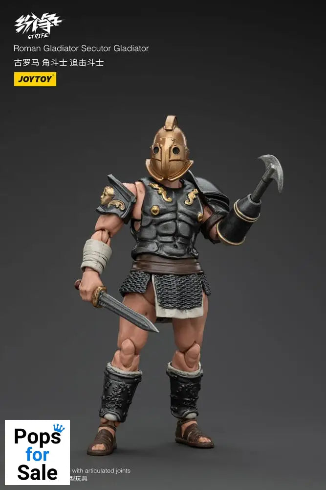 Strife Action Figure 1/18 Roman Gladiator Secutor Gladiator 11 cm