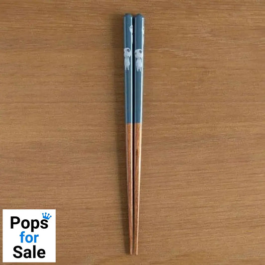 Studio Ghibli lacquered Chopsticks sketches Princess Mononoke Kodama dark blue 21 cm Kitchen- and Tableware