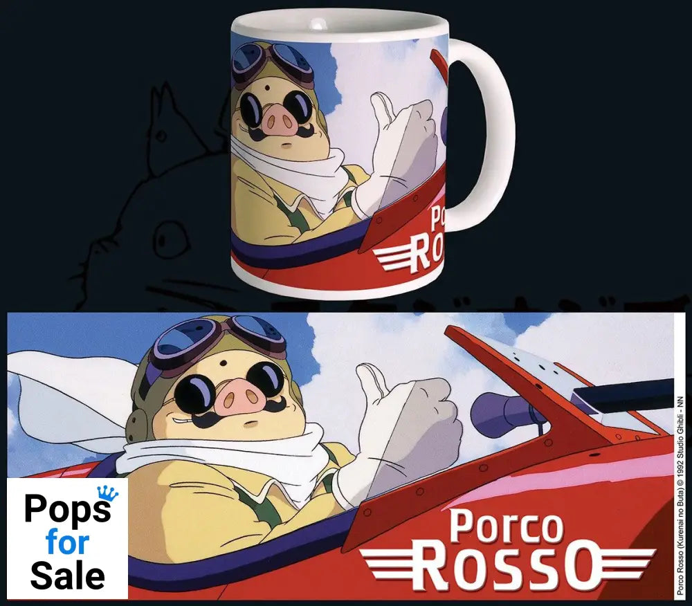 Studio Ghibli Mug Porco Rosso