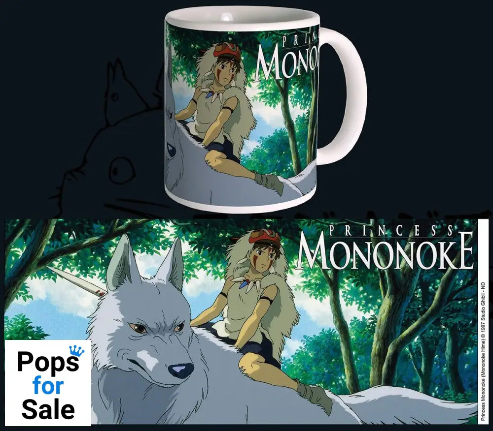 Studio Ghibli Mug Princess Mononoke Cups & Mugs