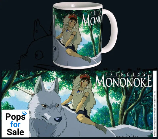 Studio Ghibli Mug Princess Mononoke Cups & Mugs