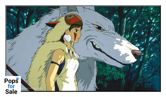 Studio Ghibli Wooden Wall Art Princess Mononoke 37,5 x 20,5 cm