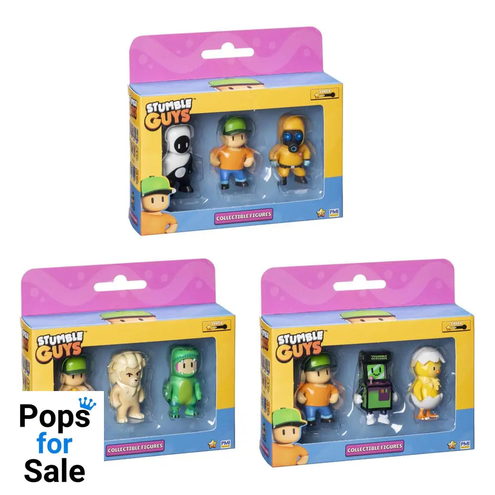 Stumble Guys: Wave 2 3-figure window box collectible figures assortment Mini-figures