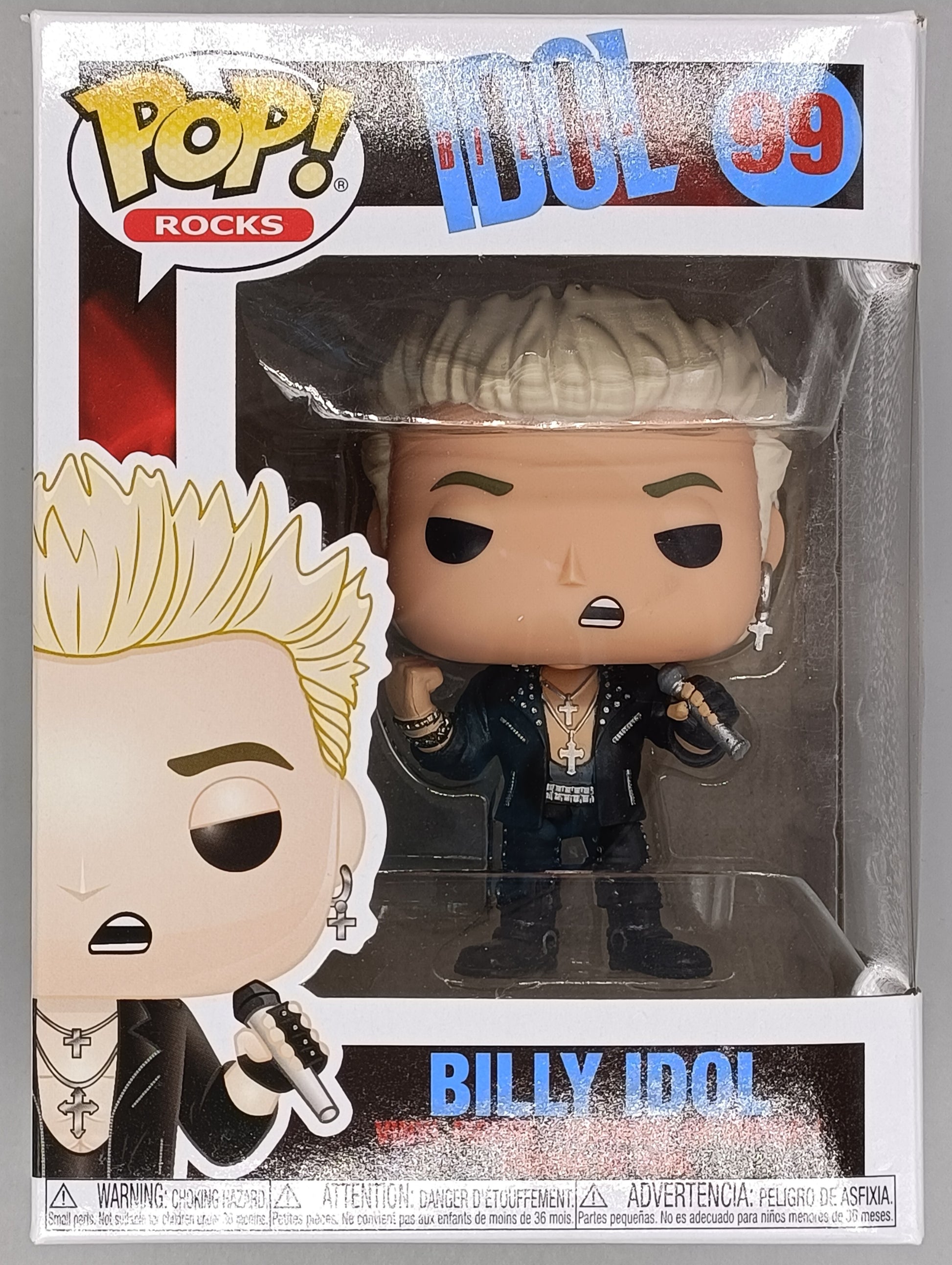 #99 Billy Idol - Rocks - Box Damaged Funko POP