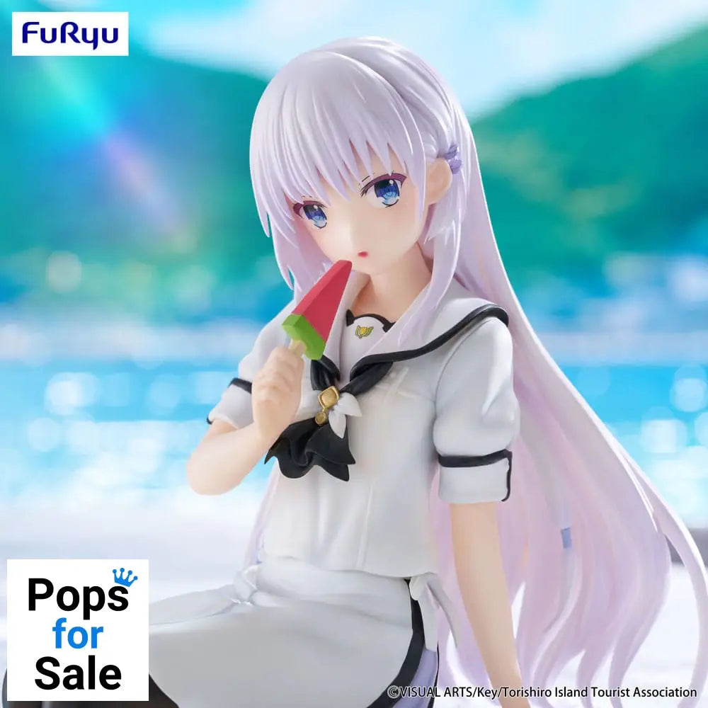 Summer Pockets Noodle Stopper PVC Statue Shiroha Naruse 15 cm