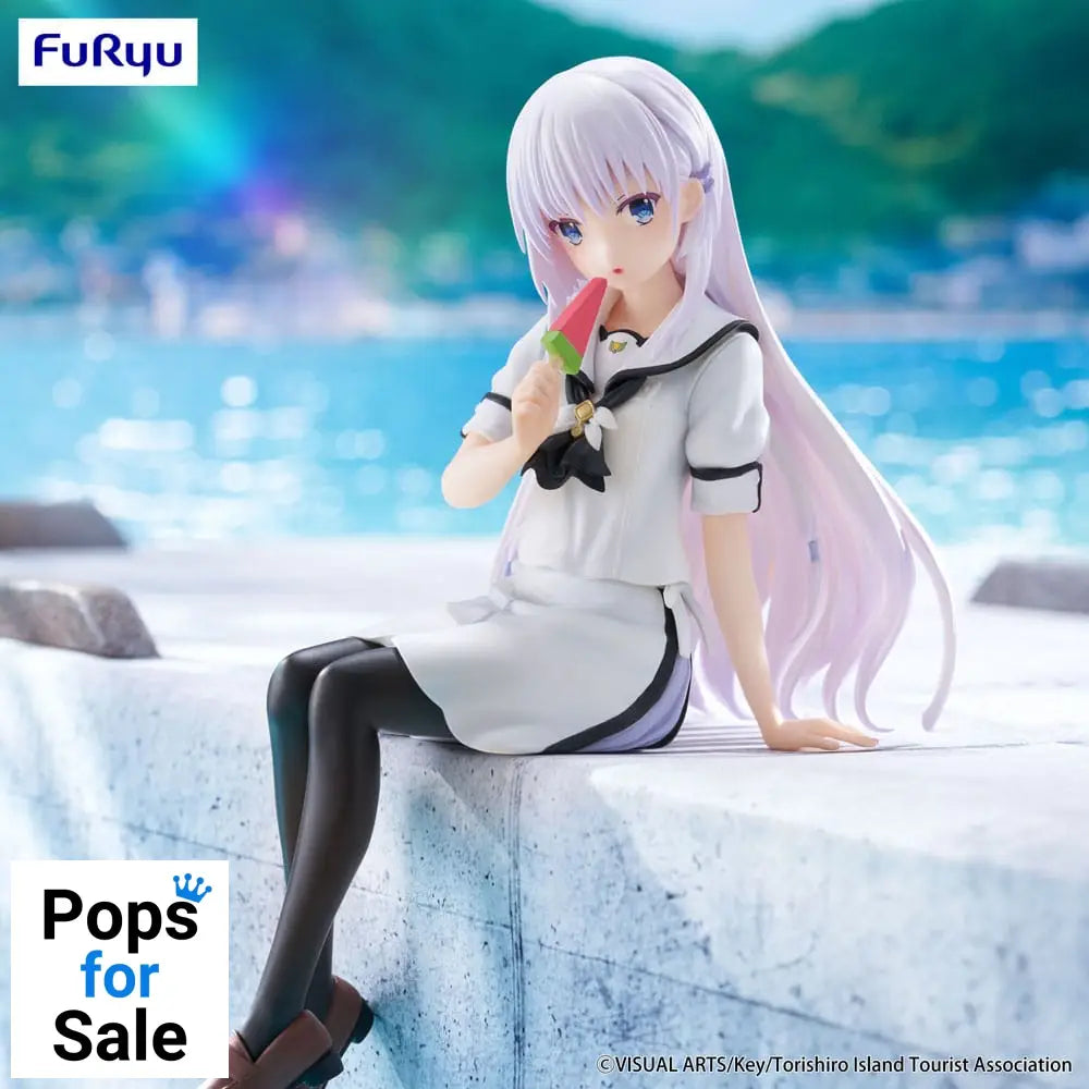 Summer Pockets Noodle Stopper PVC Statue Shiroha Naruse 15 cm