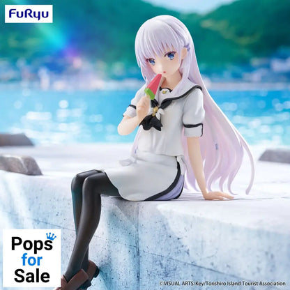 Summer Pockets Noodle Stopper PVC Statue Shiroha Naruse 15 cm