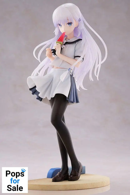 Summer Pockets Reflection Blue PVC Statue 1/7 Shiroha Naruse 24 cm