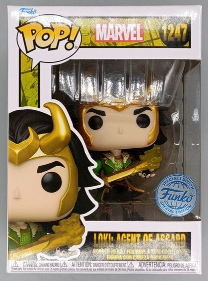 1247 Loki: Agent of Asgard - Marvel - Box Damaged Funko POP