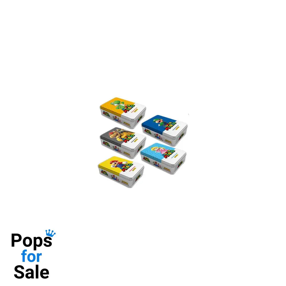 Super Mario 2 Slim Tin Box Trading cards