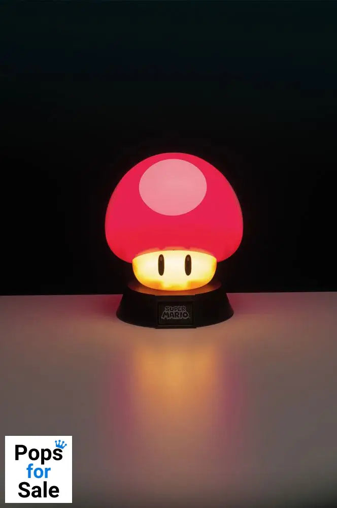 Super Mario 3D Light Mushroom 10 cm