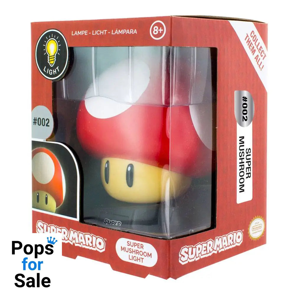 Super Mario 3D Light Mushroom 10 cm