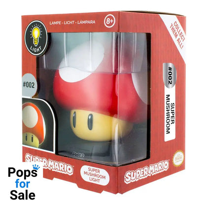 Super Mario 3D Light Mushroom 10 cm