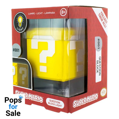 Super Mario 3D Light Question Block 10 cm