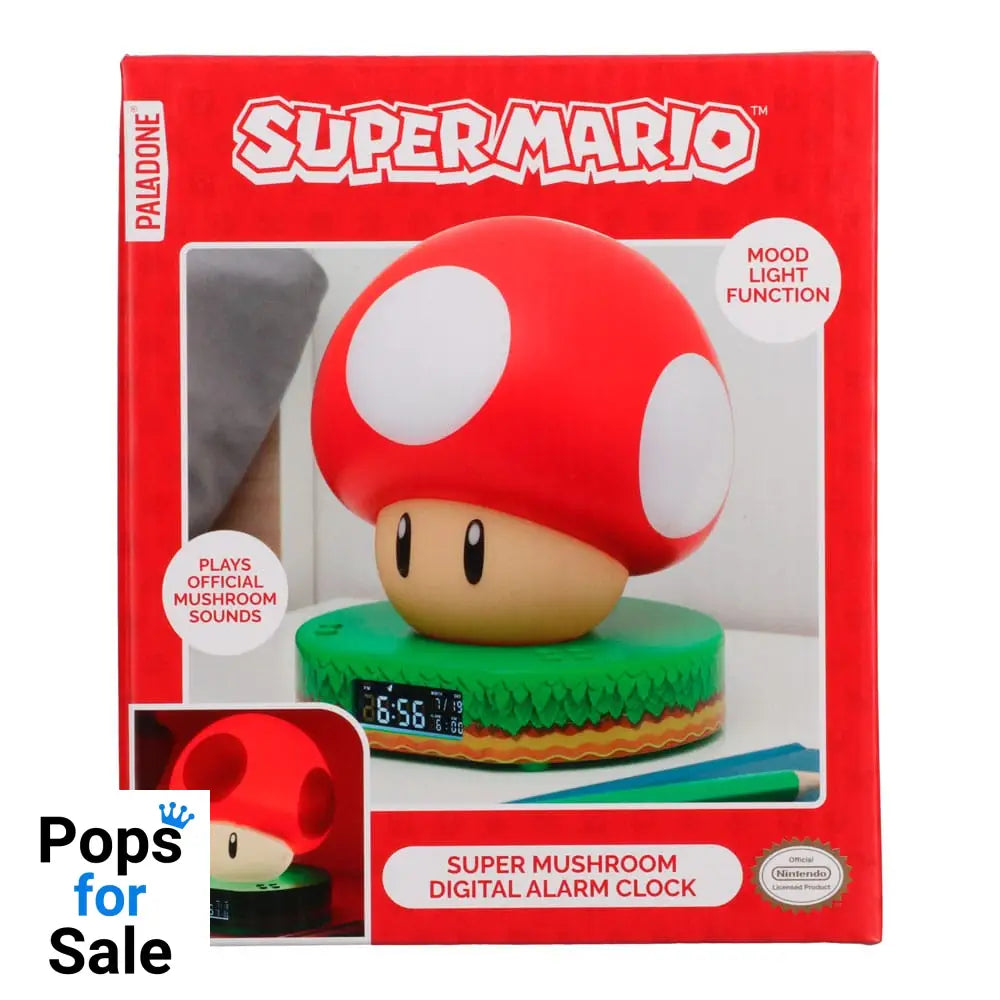 Super Mario Alarm Clock Super Mushroom Clocks & Watches