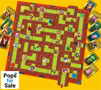 Super Mario Board Game Labyrinth