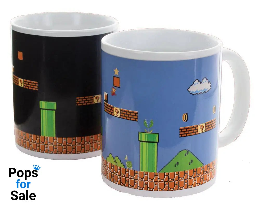 Super Mario Bros. Heat Change Mug Level Cups & Mugs