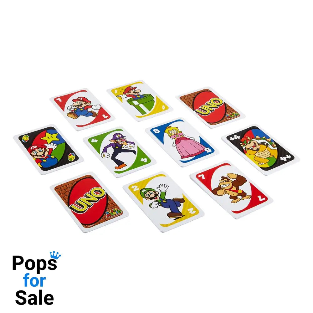Super Mario Card Game UNO