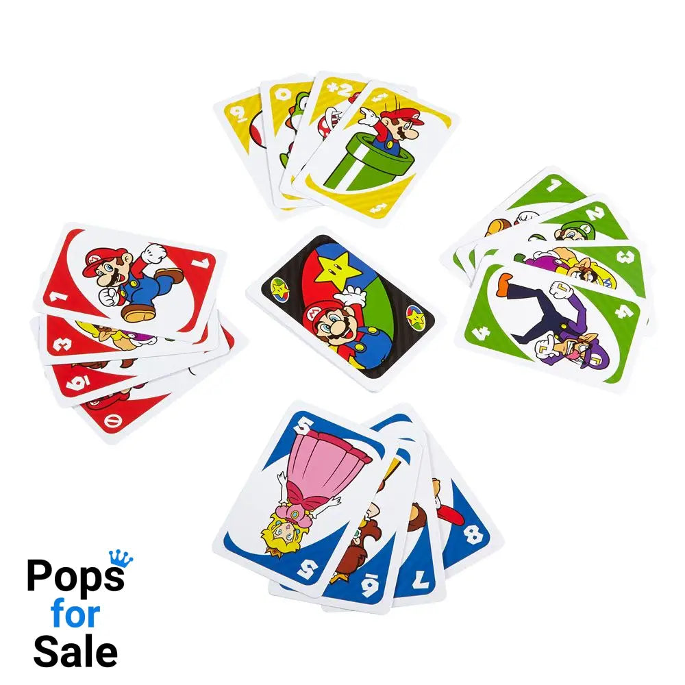 Super Mario Card Game UNO