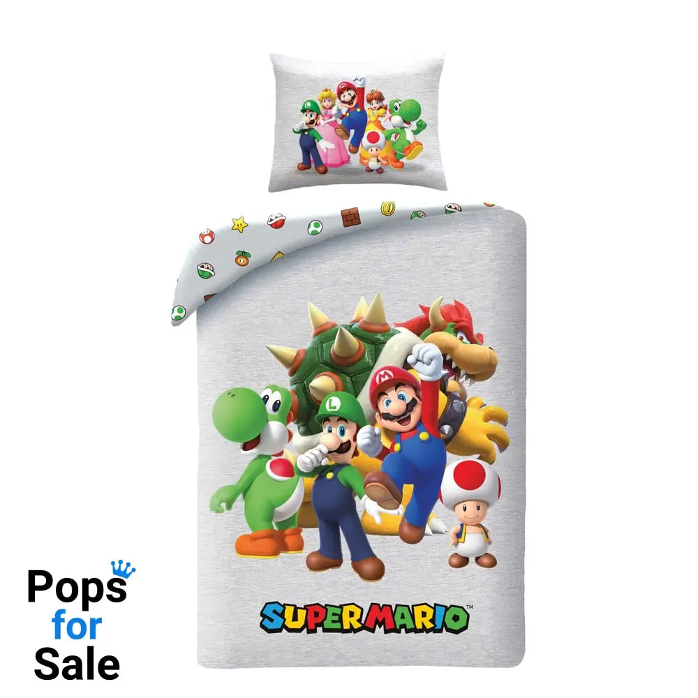 Super Mario Duvet Set Ver. 4 140 x 200 cm / 70 x 90 cm