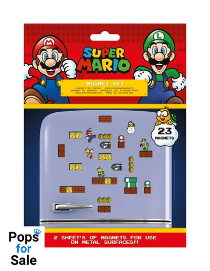 Super Mario Fridge Magnets Mushroom Kingdom Magnets