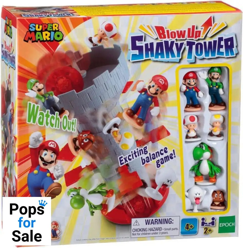 Super Mario game Blow Up! Shaky Tower