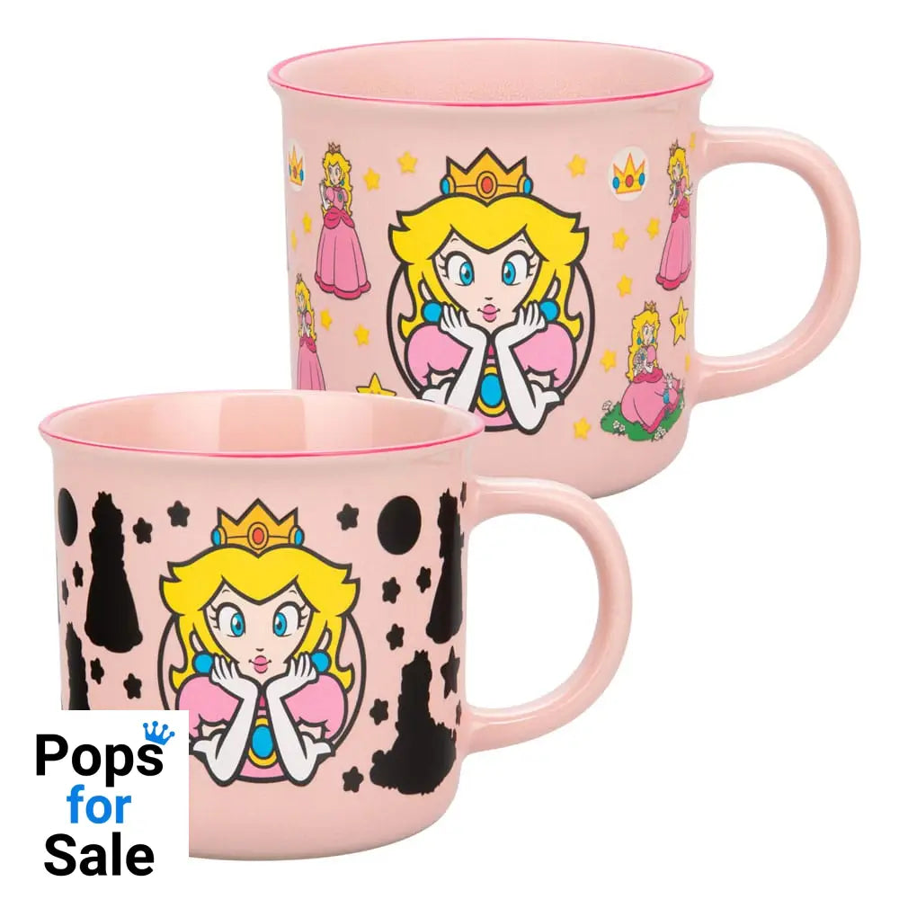 Super Mario Heat Change Mug Princess Peach