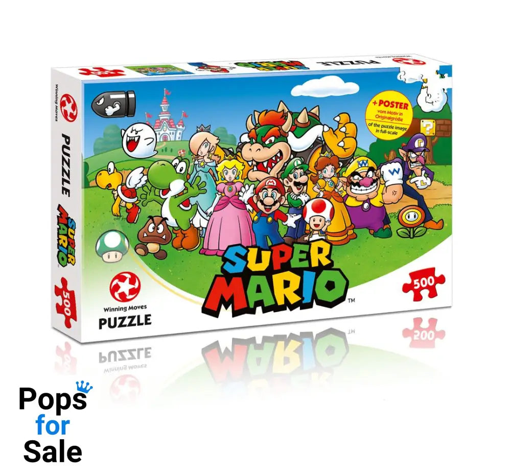 Super Mario Jigsaw Puzzle Mario & Friends