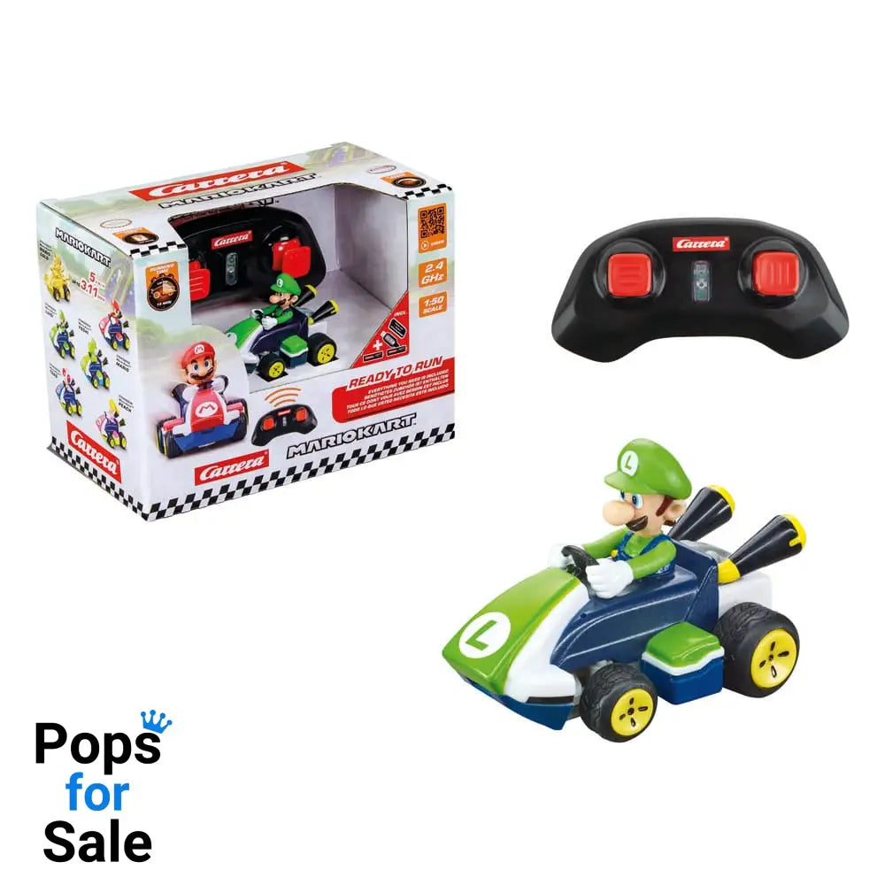 Super Mario Kart RC remote-controlled Car 1/50 2.4GHz Mini Luigi