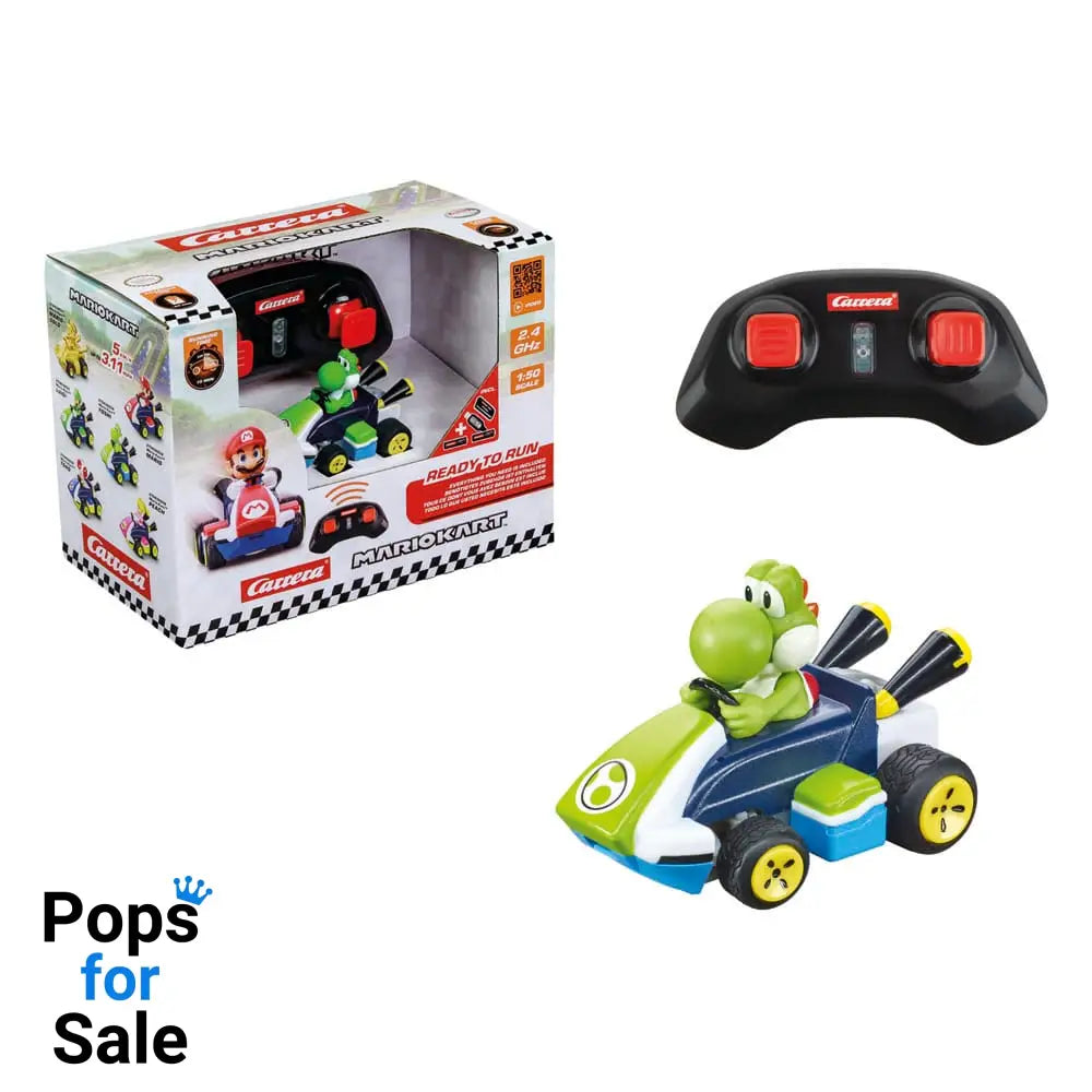 Super Mario Kart RC remote-controlled Car 1/50 2.4GHz Mini Yoshi