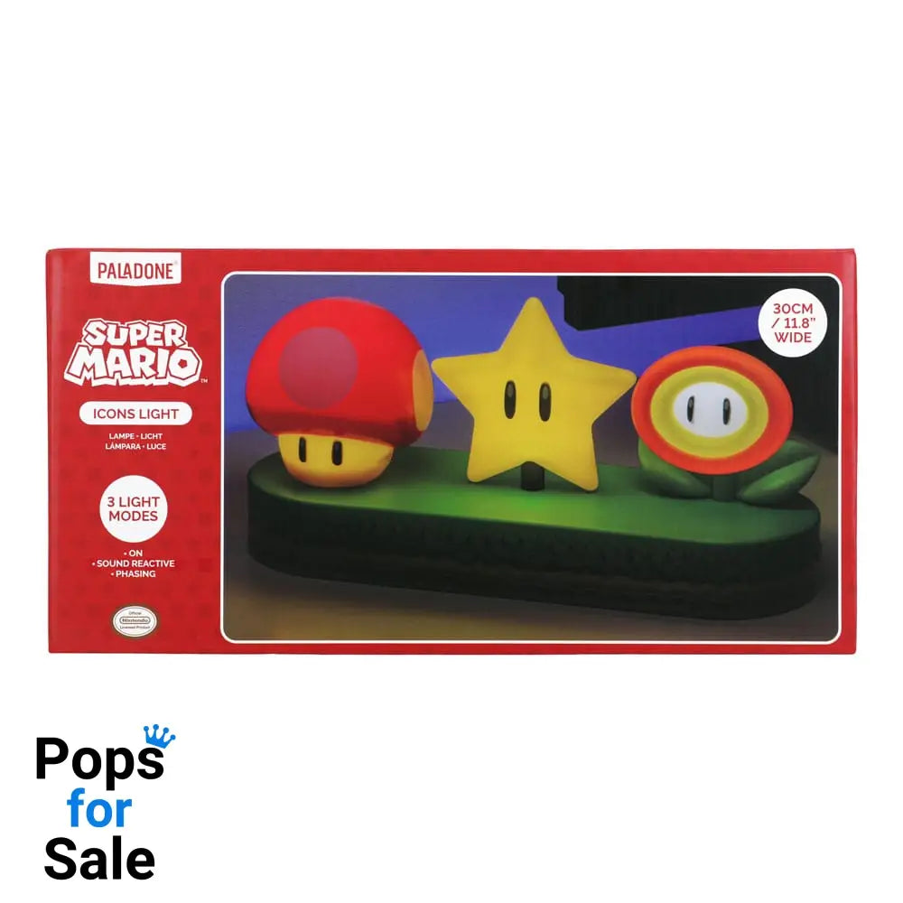 Super Mario Light Icons 30 cm