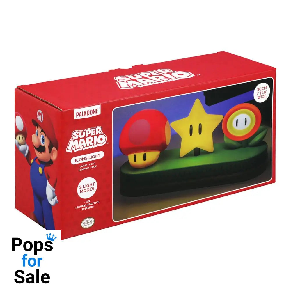 Super Mario Light Icons 30 cm