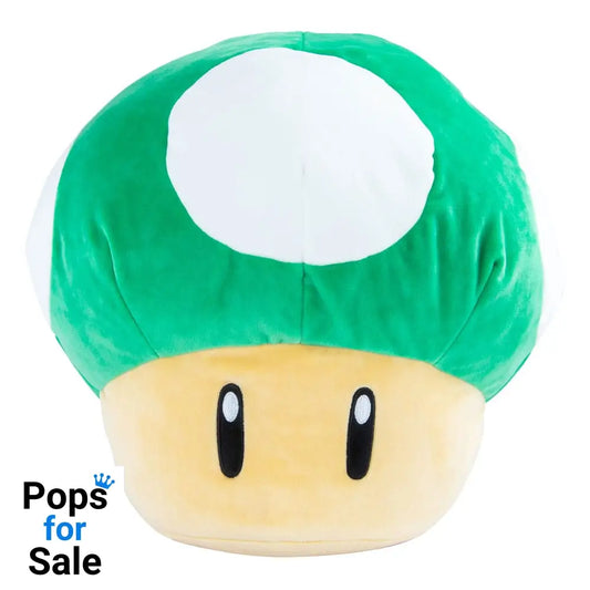 Super Mario Mocchi-Mocchi Mega Plush Figure 1-Up Mushroom 36 cm Plushes