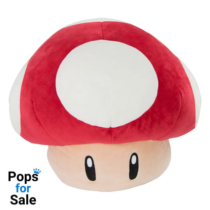 Super Mario Mocchi-Mocchi Mega Plush Figure Super Mushroom Red 36 cm Plushes