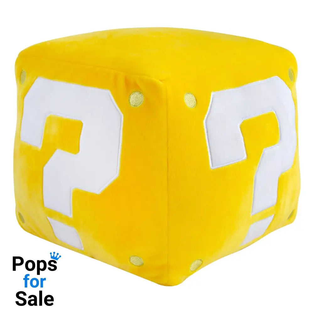 Super Mario Mocchi-Mocchi Plush Figure Mega Question Mark Block 22 cm