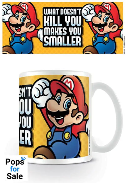 Super Mario Mug Makes You Smaller Cups & Mugs