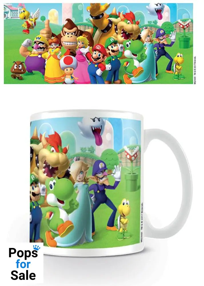 Super Mario Mug Mushroom Kingdom Cups & Mugs