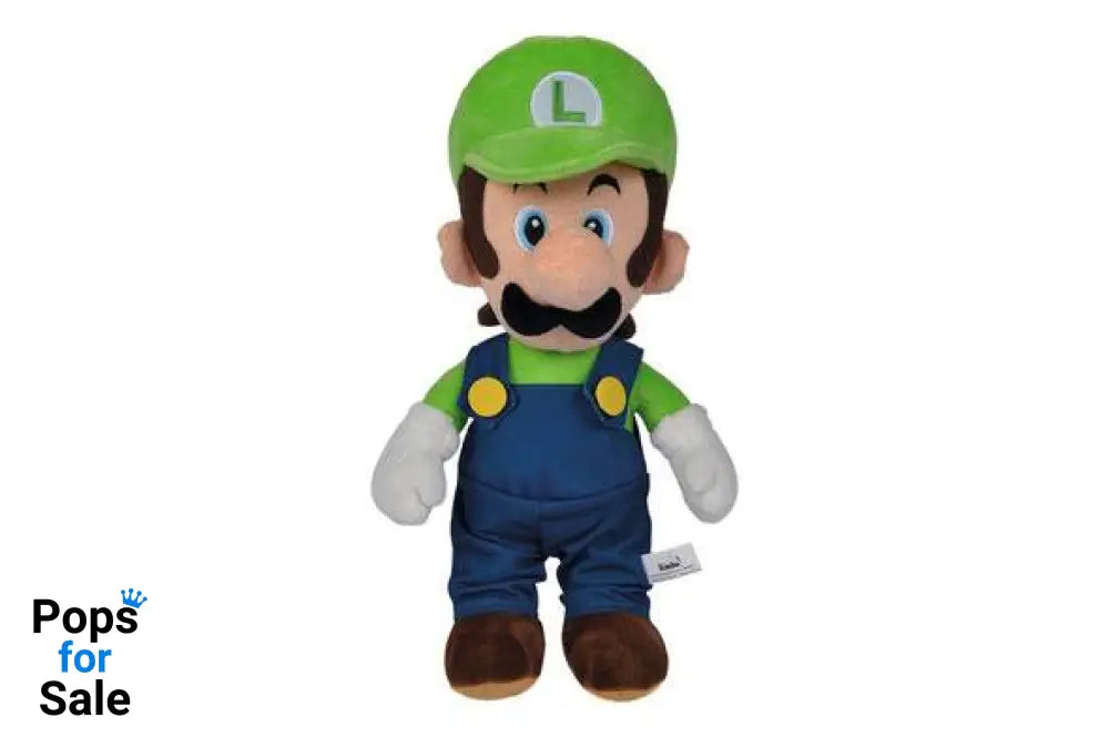Super Mario Plush Figure Luigi 30 cm