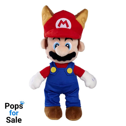 Super Mario Plush Figure Tanuki Mario 30 cm