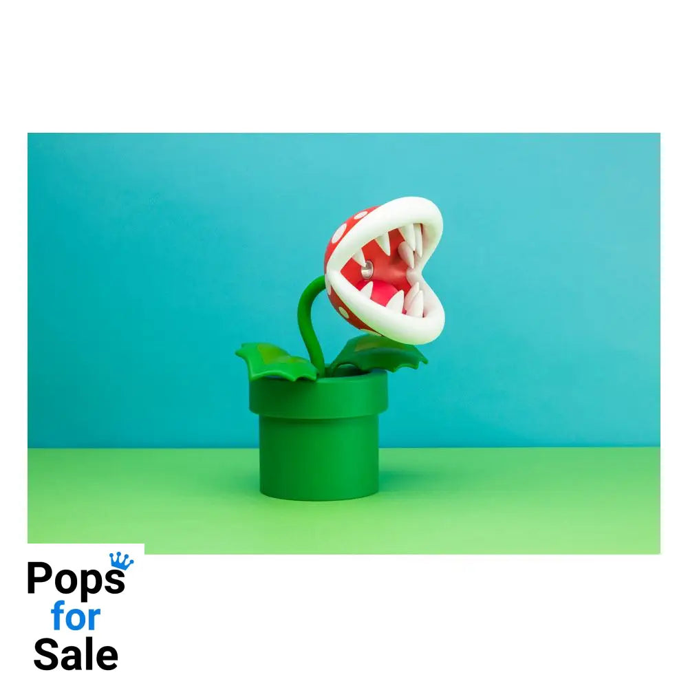 Super Mario Posable Lamp Mario Mini Piranha Plant