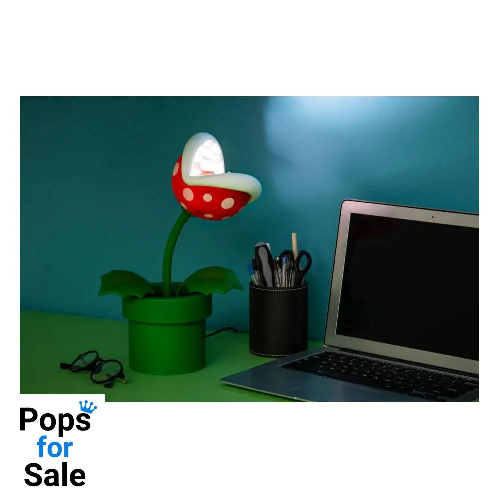 Super Mario Posable Lamp Mario Mini Piranha Plant