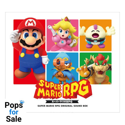 Super Mario RPG (Switch Version) Original Soundtrack 4xCD Deluxe Box Set