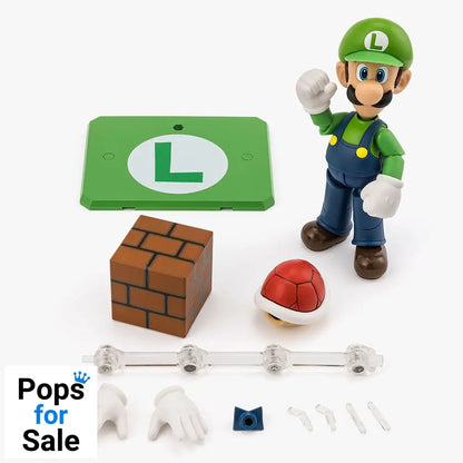 Super Mario S.H. Figuarts Action Figure Luigi 11 cm